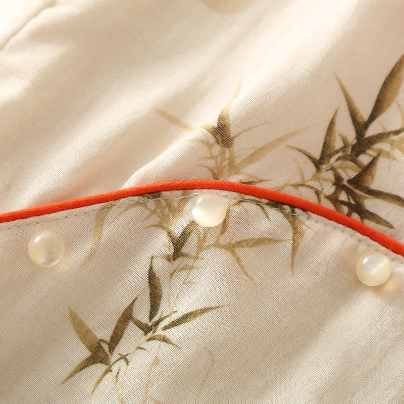 Persimmon Double Layer Gauze Nightwear Set - image 3