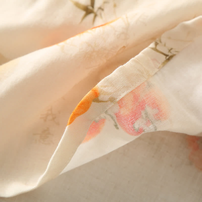 Persimmon Double Layer Gauze Nightwear Set - image 8