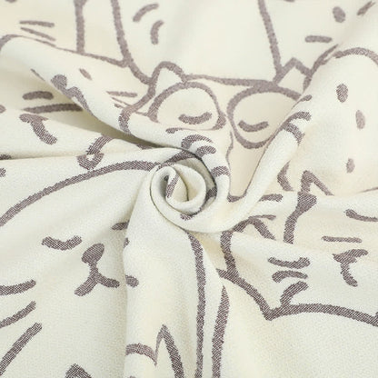 Cute Cat Four Layers Cotton Gauze Quilt - image 5