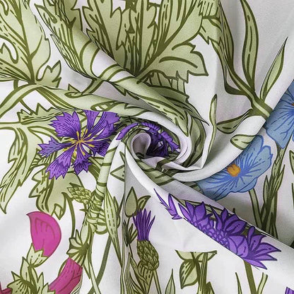 Pastoral Style Plants Waterproof Shower Curtain - image 2