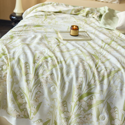 Pastoral Style Lyocell Fiber Lightweight Quilt - image 6