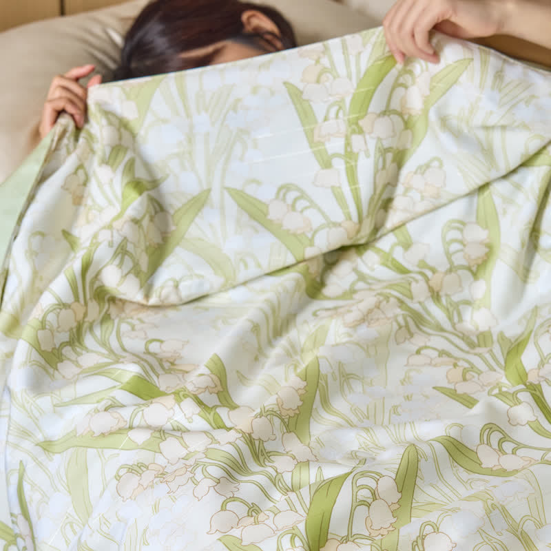 Pastoral Style Lyocell Fiber Lightweight Quilt - image 4