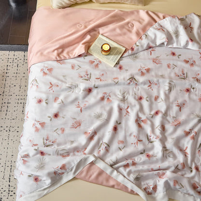 Breathable Lyocell Fiber Floral Summer Quilt - image 10