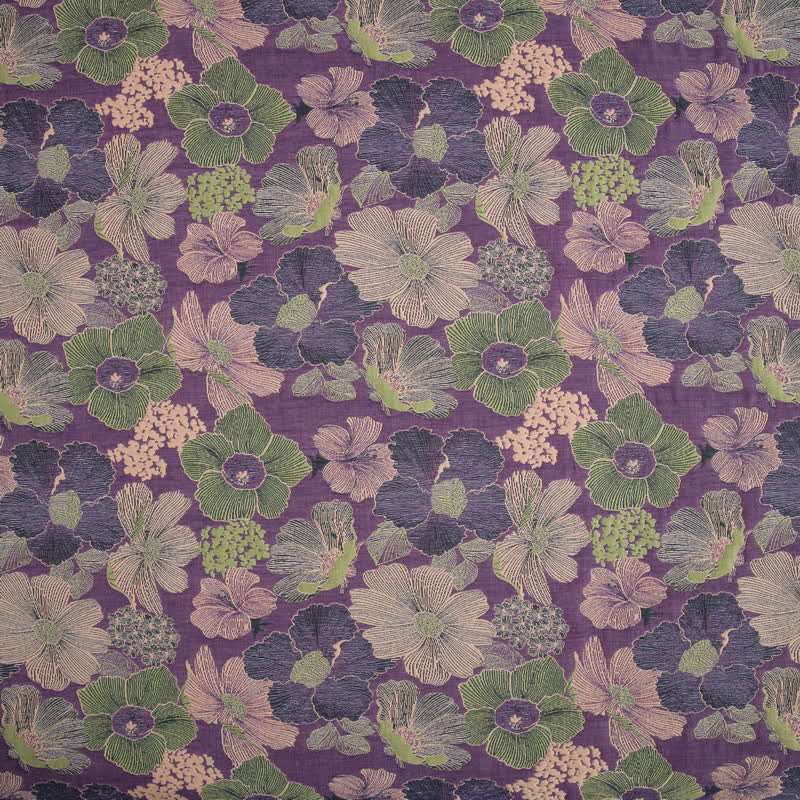 Reversible Blossom Floral Cotton Gauze Quilt - image 5