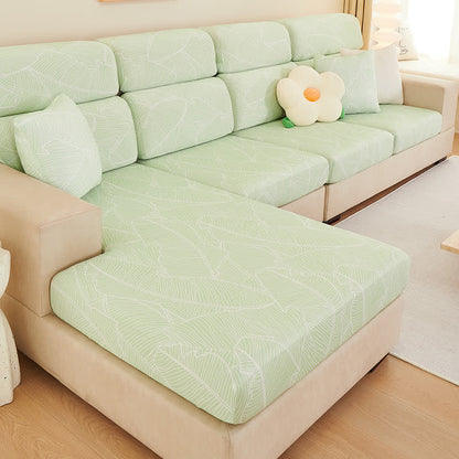 Leaf Texture Sectional Pet Couch Cover - Mint Green - 1pc Pillowcase: 19" x 19" - image 2