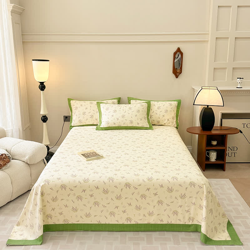 Rustic Lavender Pure Cotton Soft Coverlet - image 1