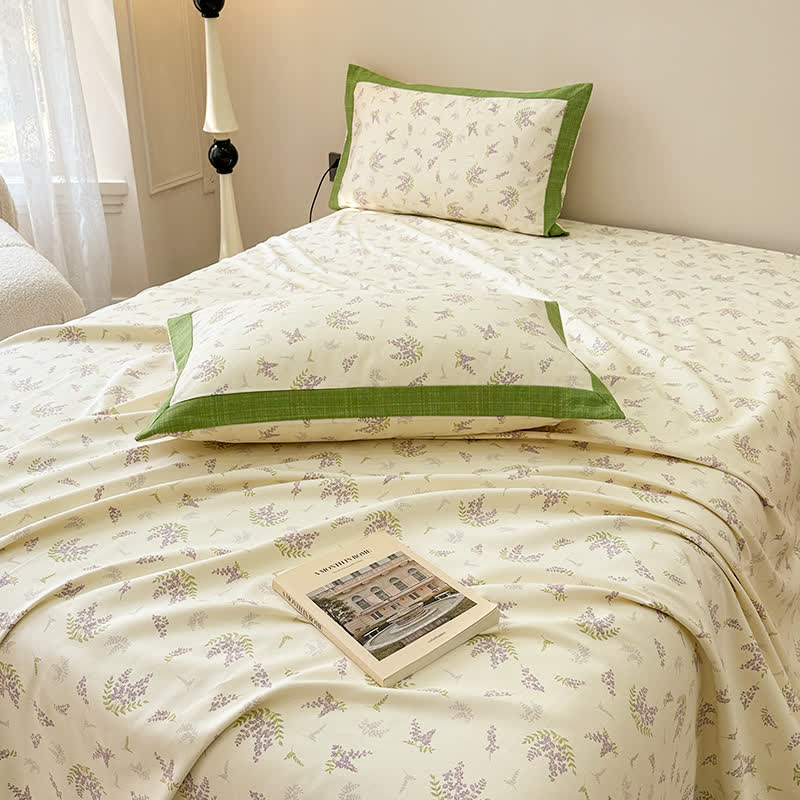 Rustic Lavender Pure Cotton Soft Coverlet - image 5