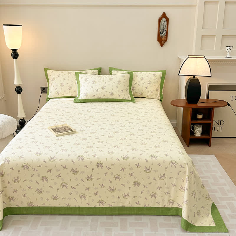 Rustic Lavender Pure Cotton Soft Coverlet - image 2