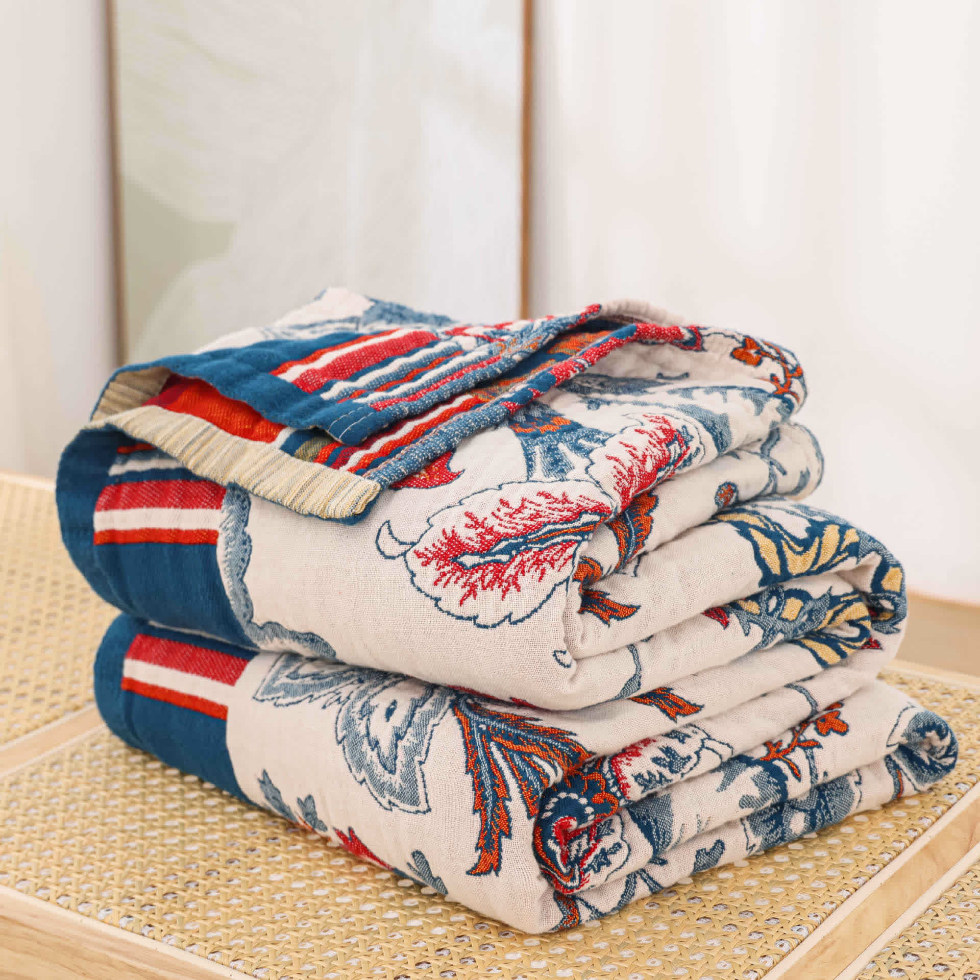 Luxurious Rural Style Cotton Summer Quilt - image 3