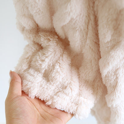 Embroidery Fluffy Fleece Long Sleeves Pajama Set - image 2