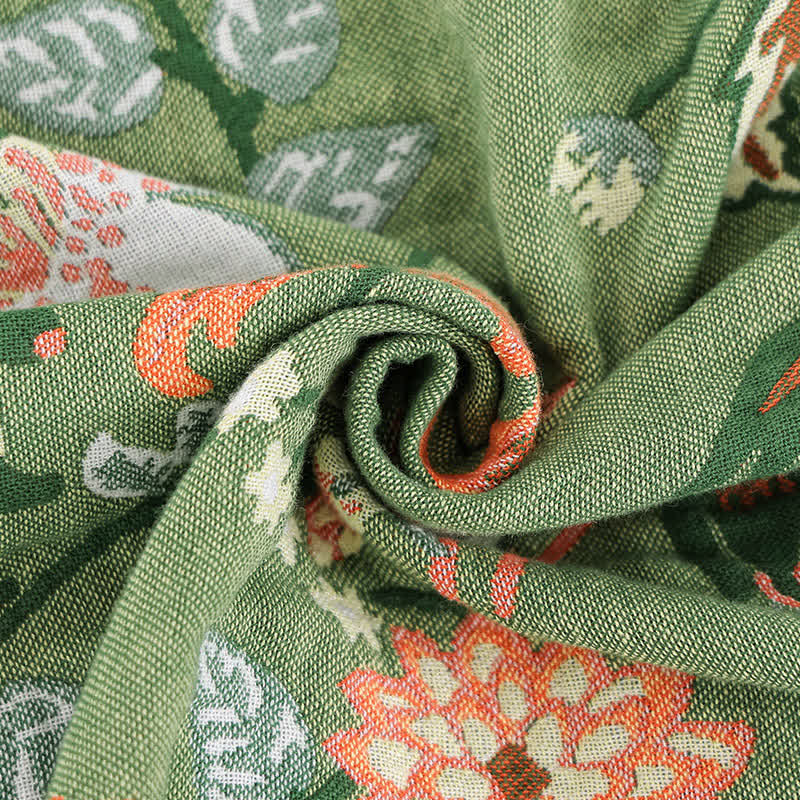 Cotton Gauze Breathable Rural Reversible Quilt - image 8