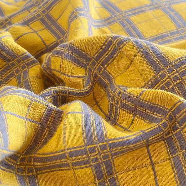 Cotton Gauze Classic Plaid Flat Sheet - image 4