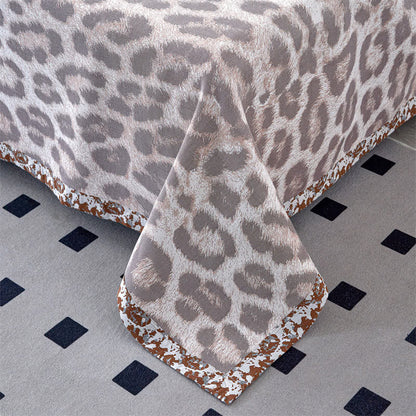 Leopard Print Lyocell Fiber Gauze Quilt - image 8