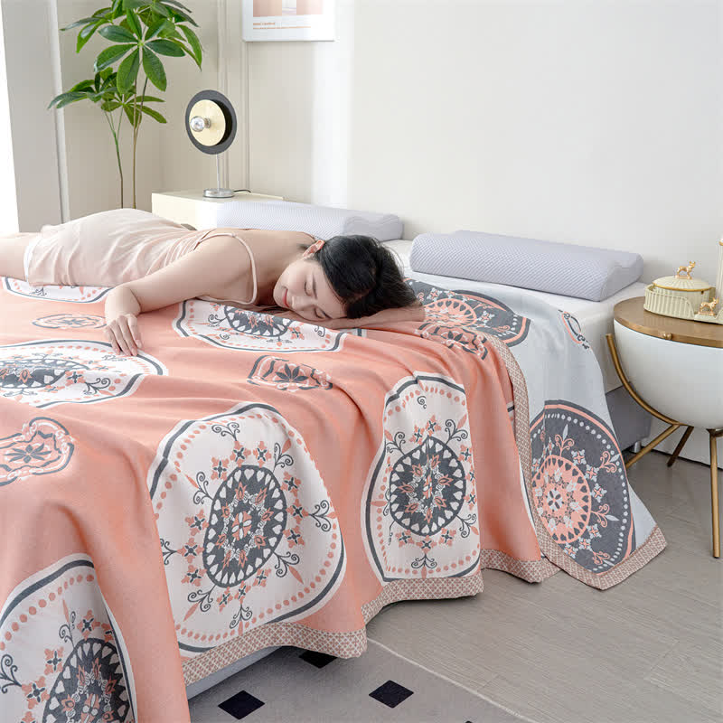 Retro Lyocell Fiber Gauze Summer Quilt - image 2