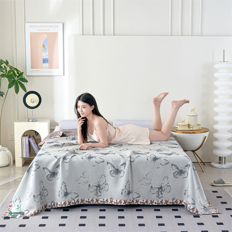 Butterfly Lyocell Gauze Summer Breathable Quilt - image 1