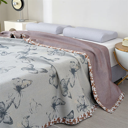 Butterfly Lyocell Gauze Summer Breathable Quilt - image 8