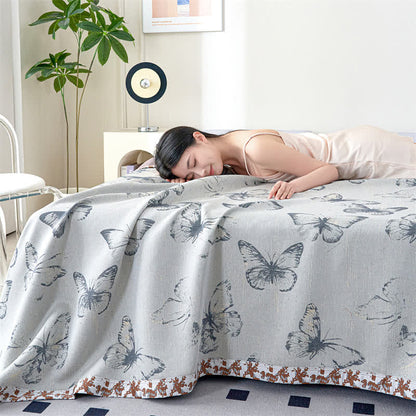 Butterfly Lyocell Gauze Summer Breathable Quilt - image 2