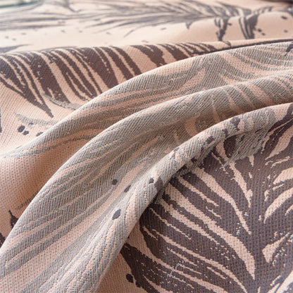 Lyocell Gauze Pastoral Leaves Soft Quilt - image 12