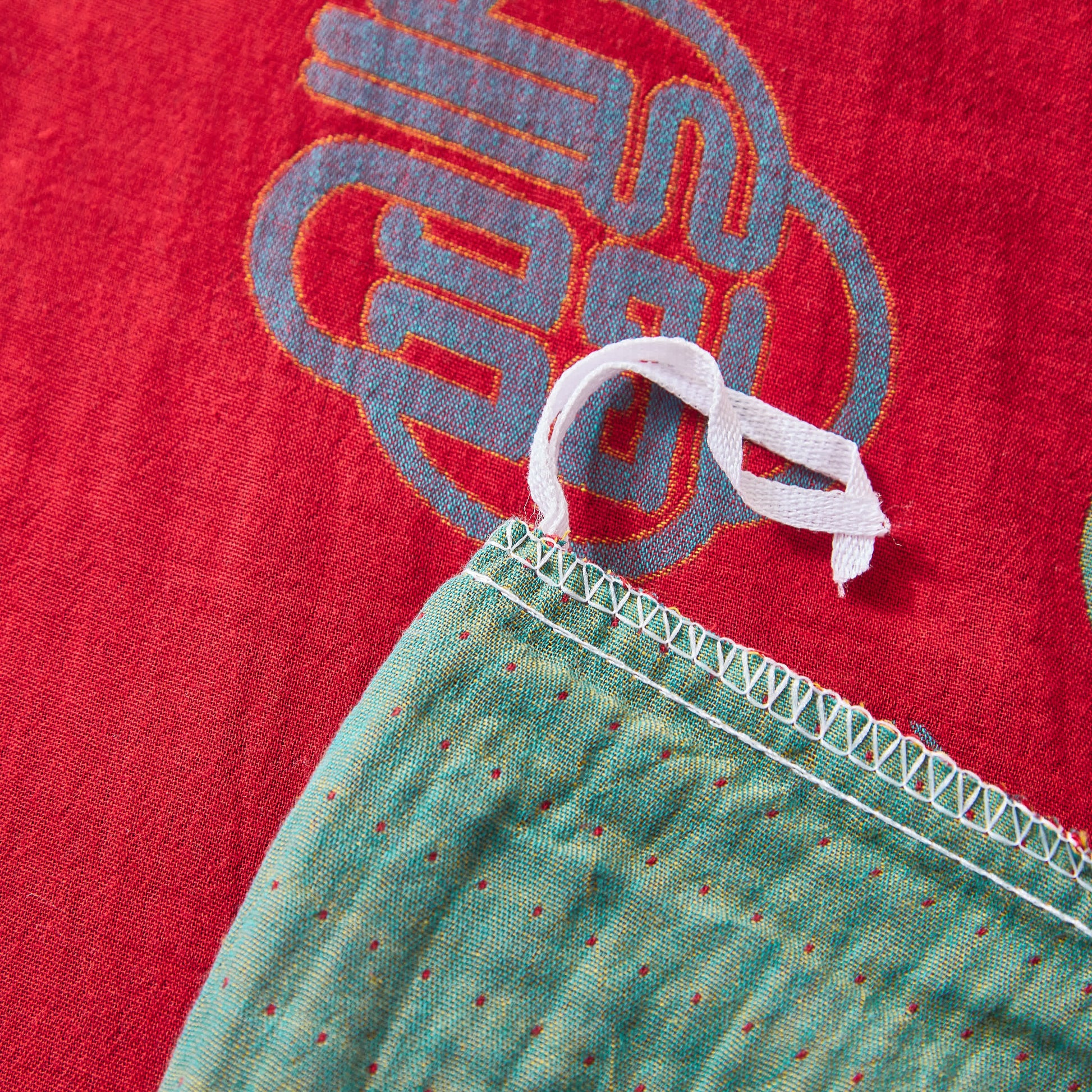 Cotton Gauze Chinese Character Bedding Set (4PCS) - image 11