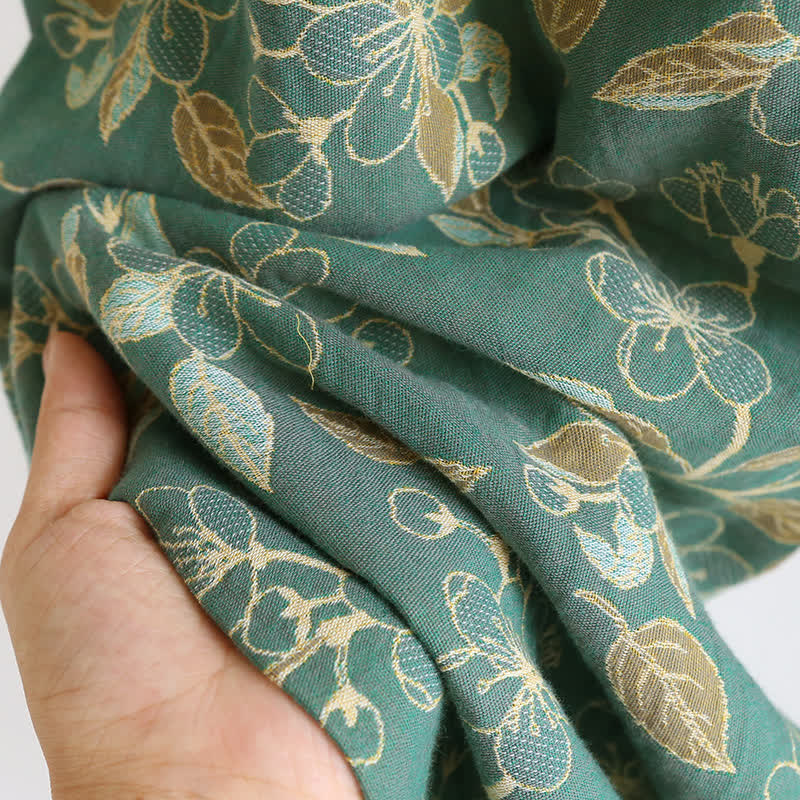 Vintage Floral Cotton Casual Pajama Set - image 7