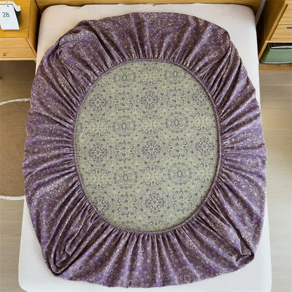 Pure Cotton Jacquard Vintage Fitted Sheet - image 6