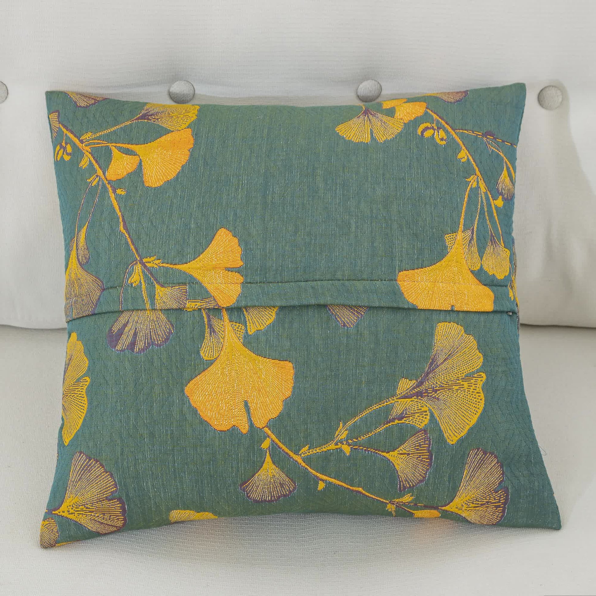 Cotton Gauze Jacquard Ginkgo Leaf Pillowcases(2PCS) - image 10