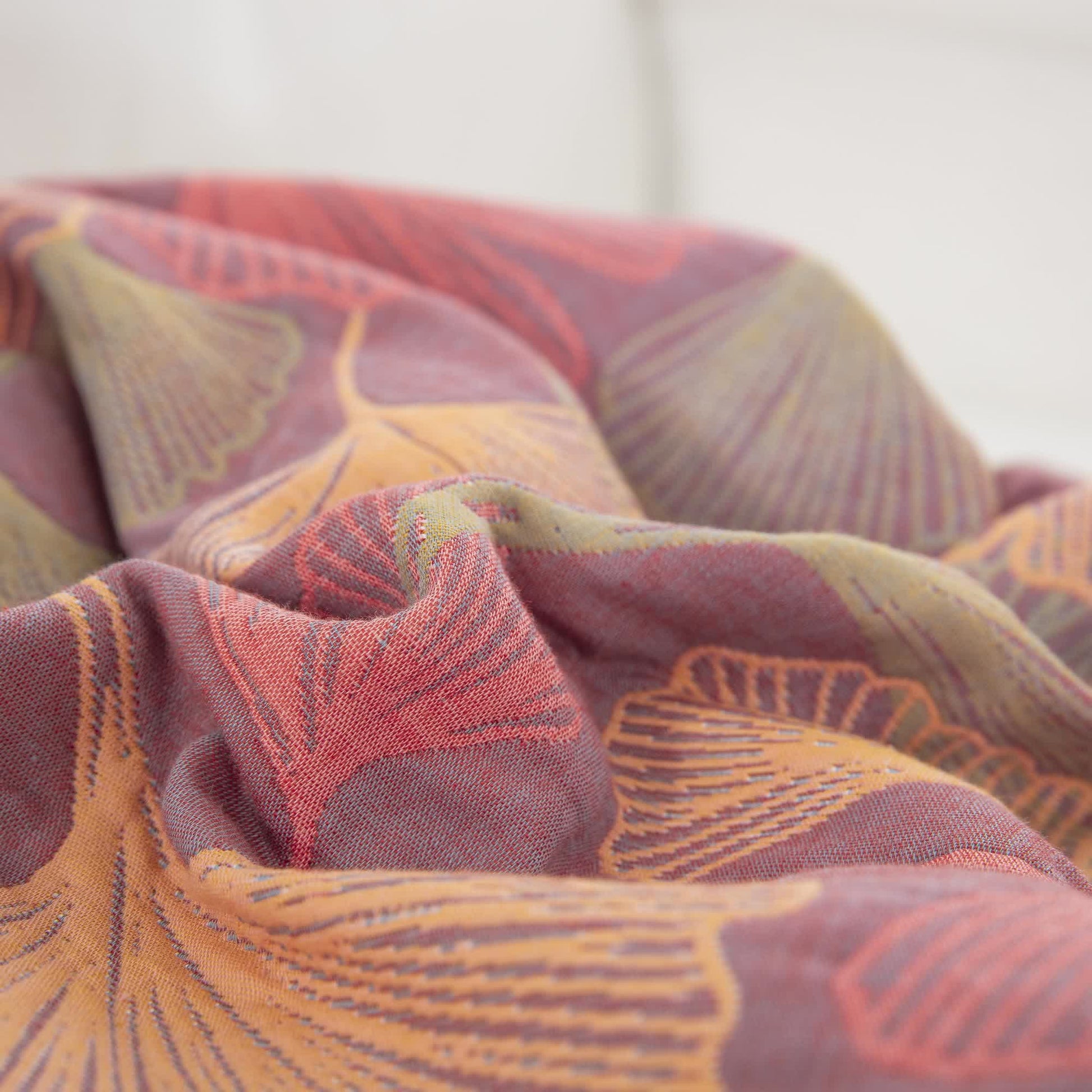 Yarn-dyed Ginkgo Leaf Cotton Gauze Pillowcases(2PCS) - image 10