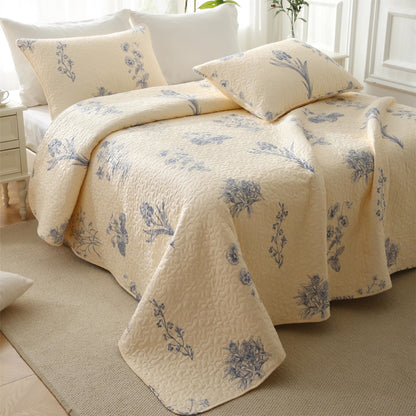 Morning Glory Quilted Cotton Bedding - image 4