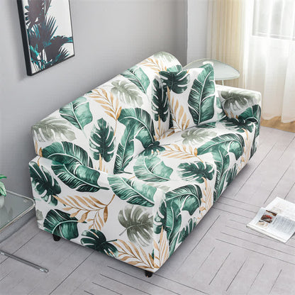 Banana Leaf Elastic Stretchable Couch Cover - image 3