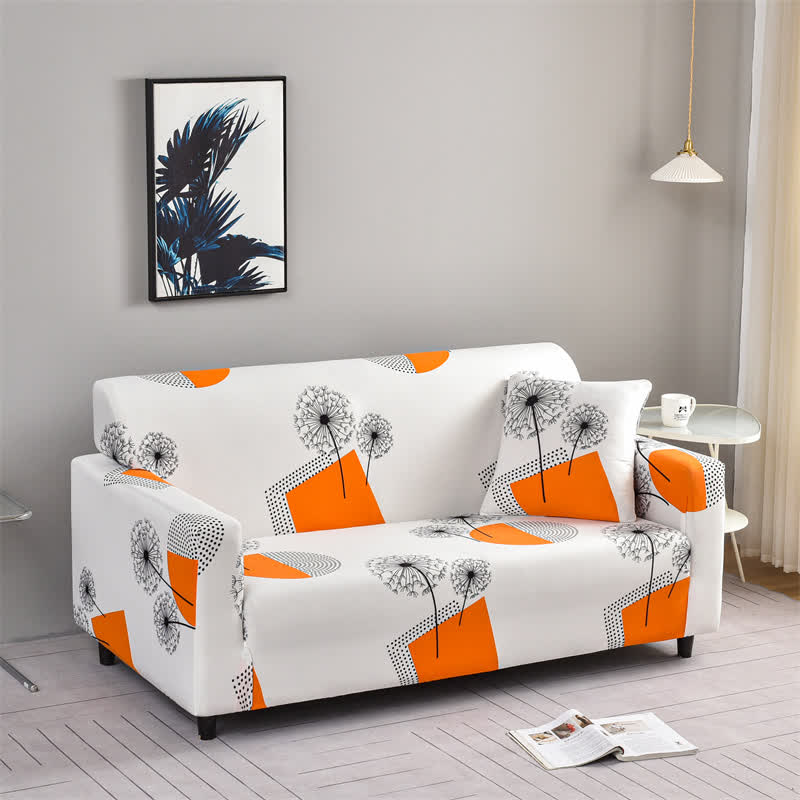 Geometry Dandelion Stretchable Sofa Slipcover - image 3