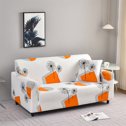 Geometry Dandelion Stretchable Sofa Slipcover - image 3