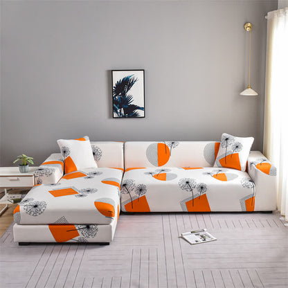 Geometry Dandelion Stretchable Sofa Slipcover - image 5