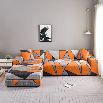 Elastic Modern Geometric Soft Sofa Cover - image 6