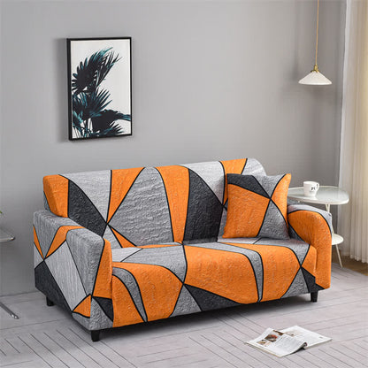 Elastic Modern Geometric Soft Sofa Cover - image 2