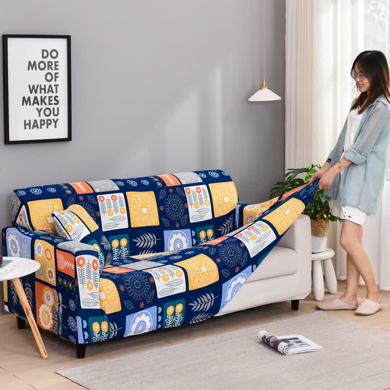 Pastoral Style Resistant Couch Slipcover - image 1