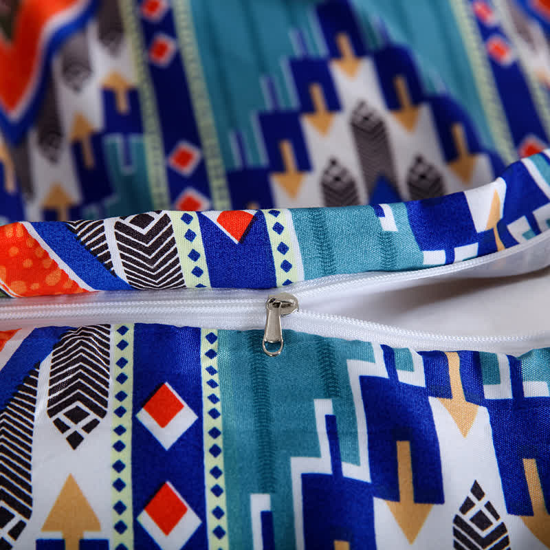 Geometric Bohemian Brushed Bedding Set(3PCS) - image 6