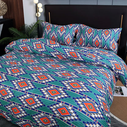Geometric Bohemian Brushed Bedding Set(3PCS) - image 3