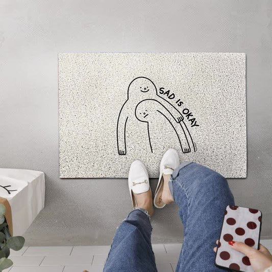 Emotional Support Anti-slip Cuttable Door Mat - A - 23" x 35" - image 0