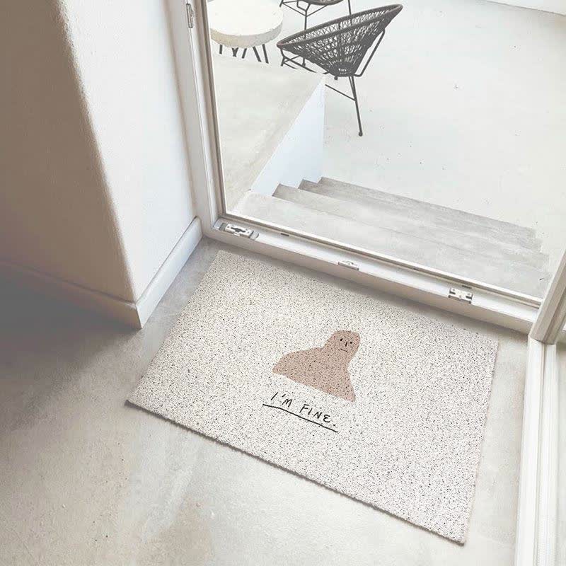 Emotional Support Anti-slip Cuttable Door Mat - B - 23" x 35" - image 1