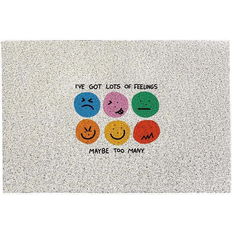 Emotional Support Anti-slip Cuttable Door Mat - H - 23" x 35" - image 7