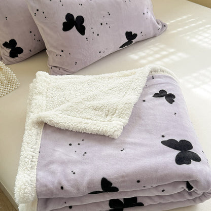 Rustic Butterfly Sherpa Throw Blanket - image 6