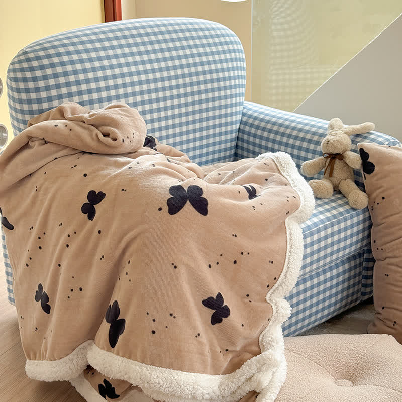 Rustic Butterfly Sherpa Throw Blanket - image 10