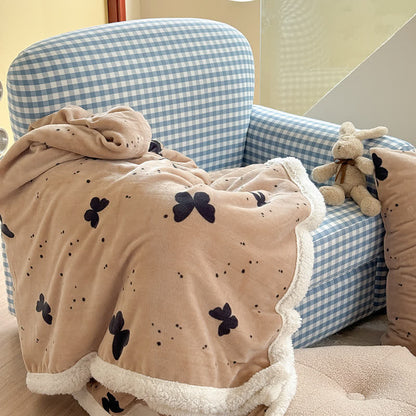 Rustic Butterfly Sherpa Throw Blanket - image 10