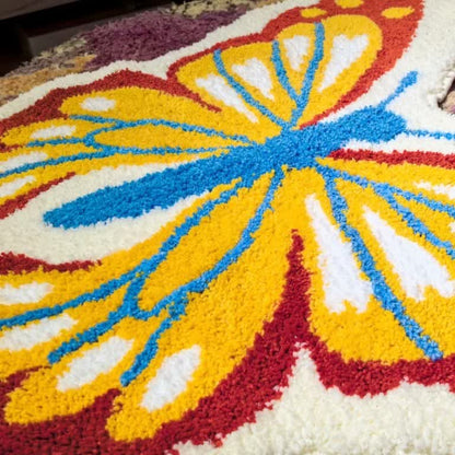 Pastoral Butterfly Soft Decorative Rug - image 2