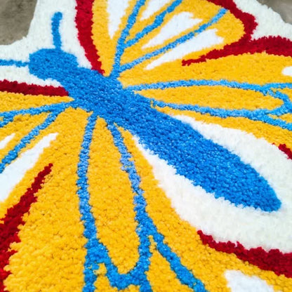 Pastoral Butterfly Soft Decorative Rug - image 3