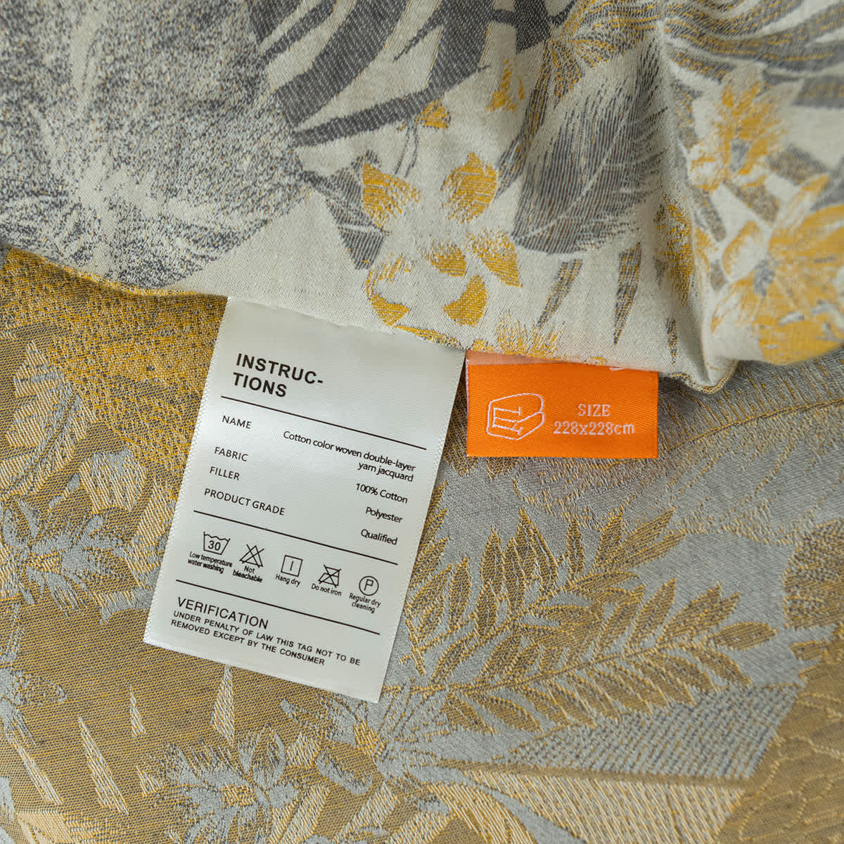 Luxurious Pastoral Cotton Gauze Bedding  - image 3