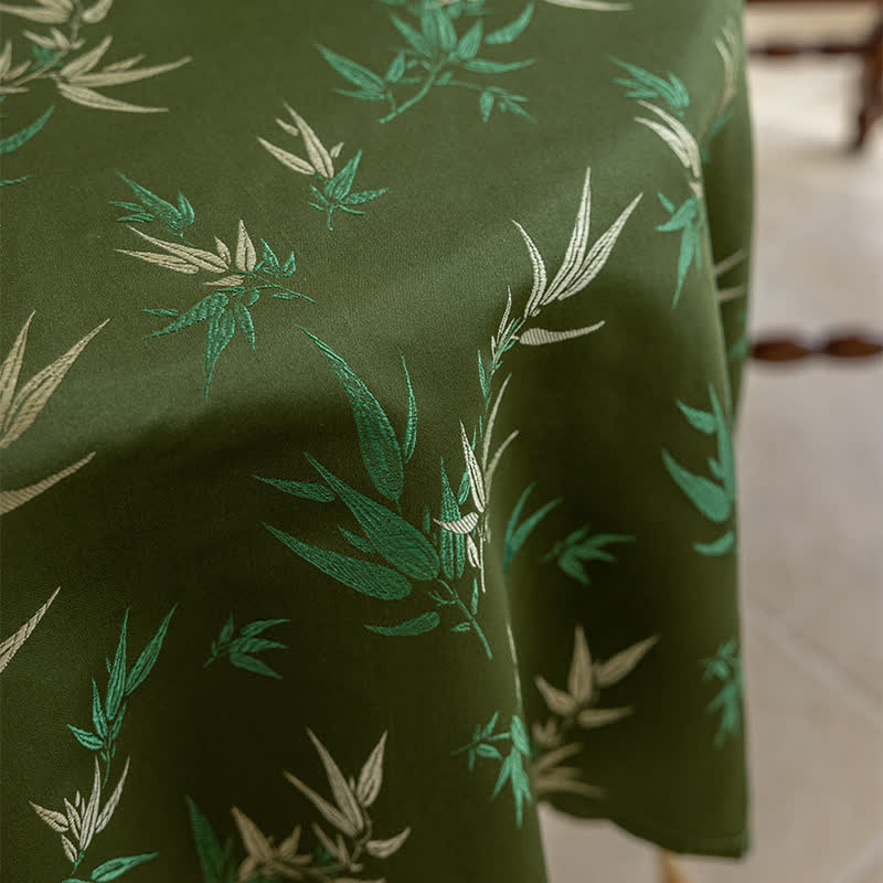 Rustic Bamboo Tassel Elegant Tablecloth - image 3