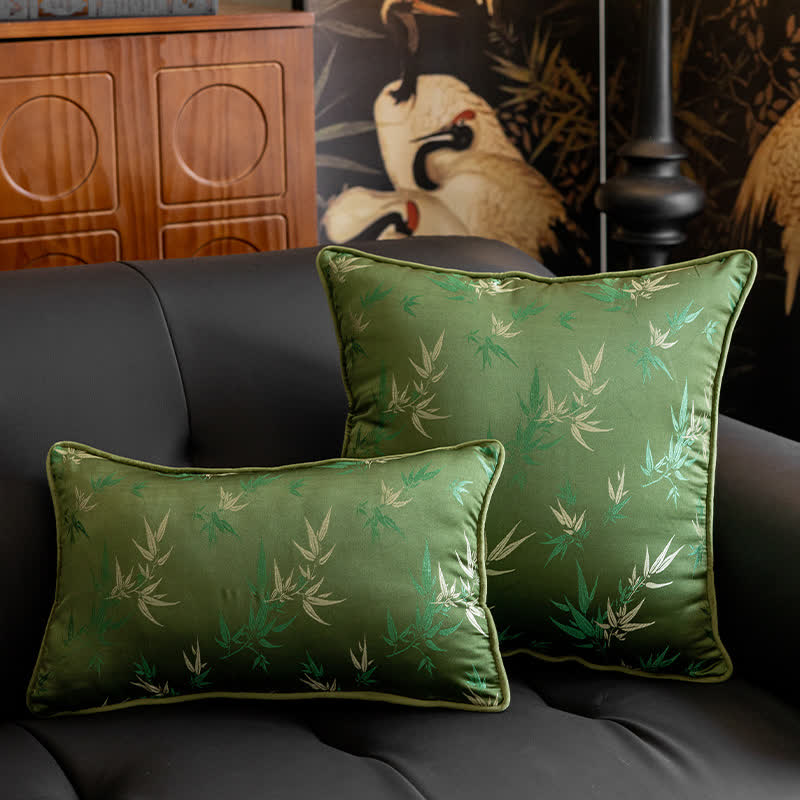 Pastoral Style Bamboo Elegant Pillowcase - image 2