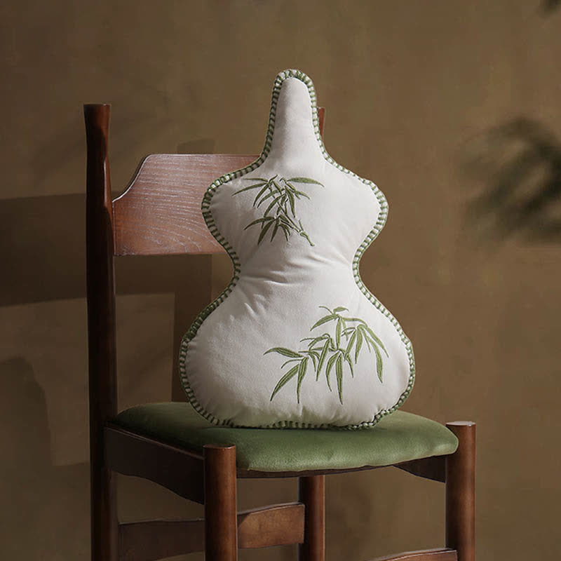 Luxurious Rural Gourd Shape Lumbar Pillow - image 1