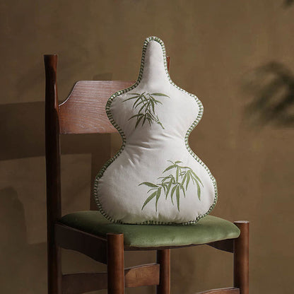 Luxurious Rural Gourd Shape Lumbar Pillow - image 1